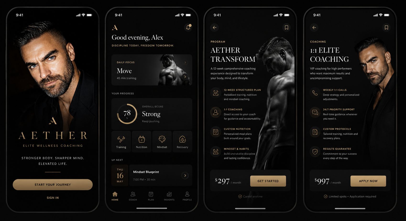 HarmonyPath companion app — concept